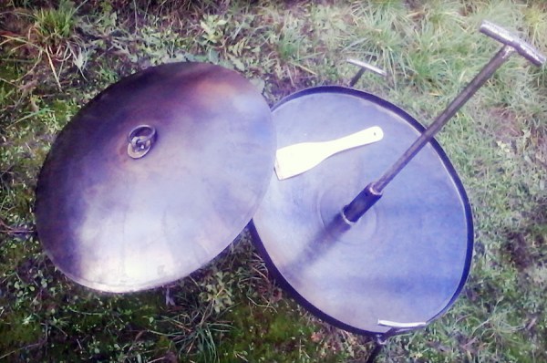 Сковорідка з диска борони