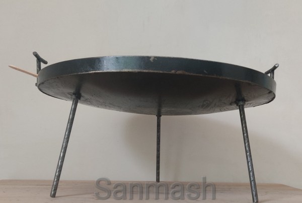 Сковорідка з диска борони, ромашка 55 см